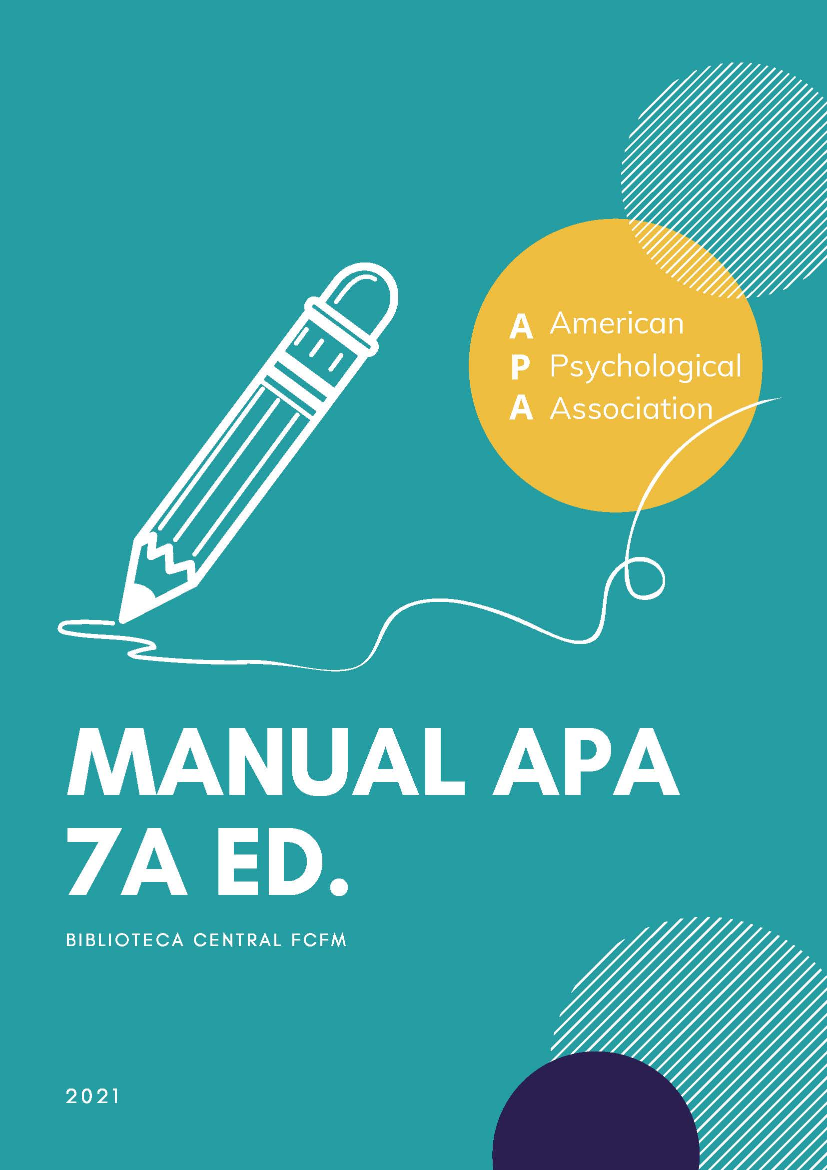 Manual resumen de la 7a edición APA uso para fines de docencia e Manual resumen de la 7a edición APA uso para fines de docencia e